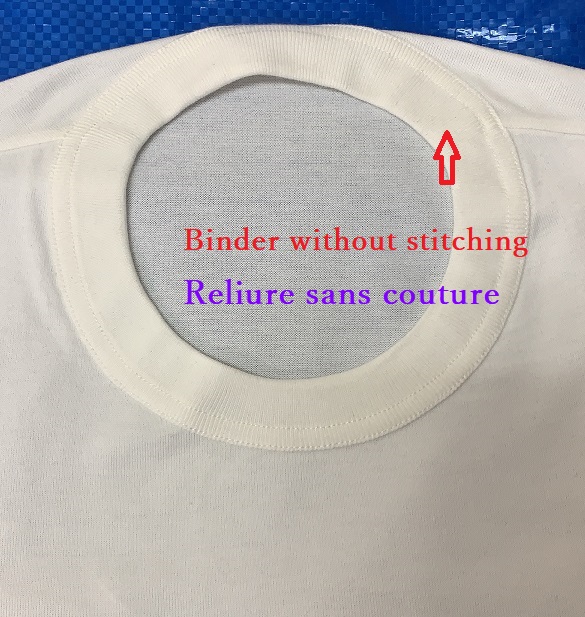 Innovative binder sewing